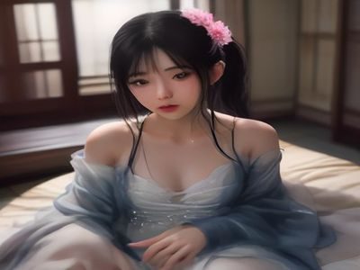 美女漫画与性感小说内容推荐页面，书架风格排版，温暖米黄色背景营造阅读氛围